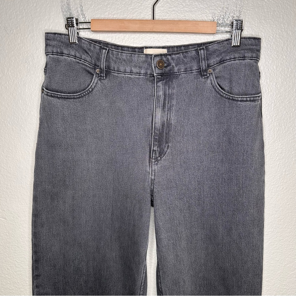 Sezane Le Wide Leg jeans grey - Picture 2 of 15